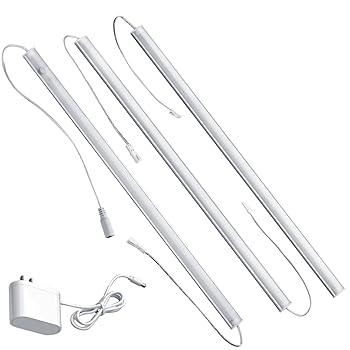 【中古】【未当て嵌める】人感検出器ともし火 室内 LED 赤ちょうちんともし火 40糎 繋ぎ合わせる能力のある 末たのもしい 差し込み式 か細い 薄型 ACワット数付き添い人 磁石 貼り後ばらい 部屋の入り口/勝手もと/棚下/