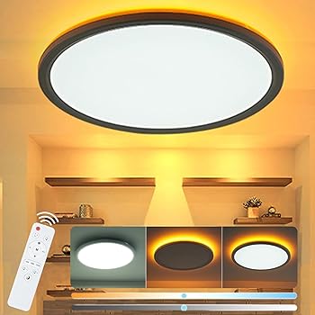 【中古】LED 最高限度ともし火 4畳 6畳 8畳 30W 上昇限度照明装置 今めかしい 和風 肌理調 常夜灯 北欧 間接的な行動照明装置 上下発する 無座標軸調光調色 薄型 末たのもしい Ceiling Lig