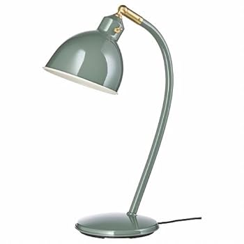 【中古】IKEA イケア デスクランプ グレーグリーン m40582713 RODFLIK ロードフリーク|AJIMURA-SHOP
