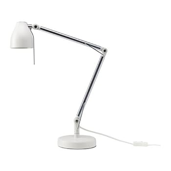 【中古】【未使用】イケア IKEA ワークランプ ホワイト x00262619 TRAL