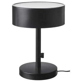 【中古】IKEA イケア テーブルランプ チャコール 33cm m90595633 NYMANE ニーモーネ|AJIMURA-SHOP
