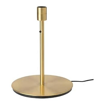 【中古】【未当て嵌める】ＩＫＥＡ/イケア SKAFTET：一覧表照明ランプ軍事基地38 糎 金管楽器色（804.346.74）