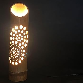 【中古】丸参 上州華寓夜竹灯篭 竹あかり 露営の灯 白熱電球色LED磁気テープともし火USB差し込み ACワット数うつり変わり繋ぎ付き添い人cpt-t00212-os 家電-その他