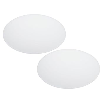 【中古】PATIKIL 17.5" 直径ランプシェードディフューザー 2個 2.7mm 厚ラウンドディフューザーシート ドラムランプシェード ペンダントライト DIYライト｜AJIMURA-SHOP