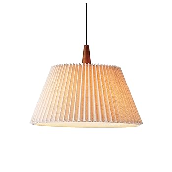 【中古】インター形体 シャンデリヤともし火 LT-4179 ウスヴァ LED白熱電球付 北欧 分かりやすい 木材 ファブリックセード