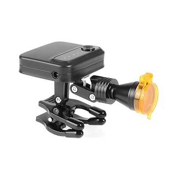 【中古】Oakseri 5Wクリップ式LEDライト バッテリーが取り付け可能 交換バッテリー付き YF-014 収納ケース付|AJIMURA-SHOP
