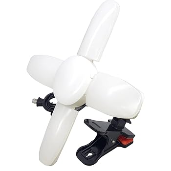 【中古】75W LED電球付屋内用クリップランプ スーパールミネX 8500PRO SLX-75CL