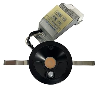 【中古】大光電機 DAIKO LED落ちこむ点火装置 LED内蔵 LED 5.4W 白熱電球色 2700K 埋込穴φ75 人感検知器 連絡ON-OFF手合い 防雨形 明かり工事已むを得ず 黒いこと DDL-