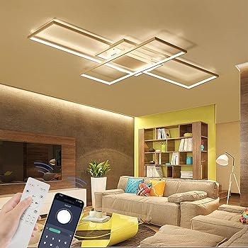 【中古】【未使用】NJTOZXZC シーリングライト LED 6畳~10畳 サイズ選択可 ライト北欧 無段階調光調色 スマホAPP遠隔制御/リモコン 引掛 インテリア モダン ペンダ|AJIMURA-SHOP