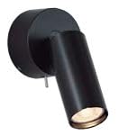 【中古】【未使用】大光電機 DAIKO LEDブラケットライト ランプ付 LED 4W（E11） 中角形 電球色 2700K Ra93 12Vダイクロハロゲン35W相当 電気工事必要 ブラック DBK