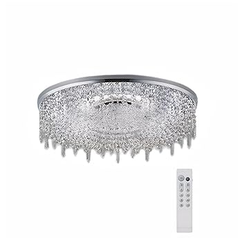 【中古】【未使用】大光電機 DAIKO LEDシャンデリア タイマー付リモコン付 調光調色 LED内蔵 LED 46W 昼光色~電球色 6500K~2700K Ra83 10~12畳 簡易取付式 シルバー｜AJIMURA-SHOP 142,369円