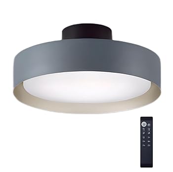 【中古】大光電機 DAIKO LEDシーリングライト 間接配光切替 タイマー付リモコン LED内蔵 調色調光 LED 40W 昼光色~電球色 6500K~2700K Ra83 8~10畳 クイ
