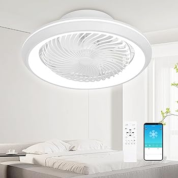 【中古】LANMEL led シーリングファンライト サーキュレーター付き添い人 10~12畳 無上がり段調光/調色 6上がり段風量自然調整 DC原動機上昇限度扇 ?5000LM LED 42W 250W好いかげんに 家電-その他