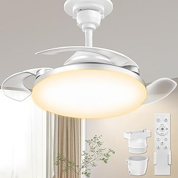 【中古】【E26延長モデル】TENKOO\u0026YOU シーリングファンライト led ファン付き照明 E26 扇風機 34W 5000lm【壁スイッチメモリー機能追加】ファンライト
