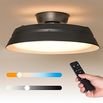 【中古】共同照明 シーリングライト LED 調光調色 上下発光 リモコン付き 5000LM ～12畳用 GT-DOWN-55WCTB 常夜灯 メモリー 取付簡単 省エネ 高輝度 北欧