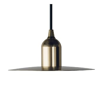 【中古】【未使用】muni - Pendant Flat Shade Matte Brass E26 | MP10CS ペンダントライト シーリングライト おしゃれ シンプル リビング 居間 ダイニング インテ