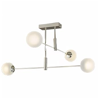 【中古】【未当て嵌める】大光電機 DAIKO LEDシャンデリヤ LED内蔵 LED 18.8W 白熱電球色 2700K Ra83 高温発光灯60W×4灯好いかげんに 灯し火工事止むを得ず ホワイトブロンズメッキ DCH-41896Y