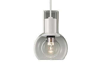 【中古】パナソニック (Panasonic) クリアランプペンダント (CLEA RLAMP PENDANT) LED白熱電球3.4W1灯 上昇限度吊下型 直付手合い ガラスセードタイプ LED白熱電球交