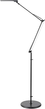 【中古】スワン電器 LEDIC EXARM LEX-996 フロアベース FB-991 BGY(ブラッキーグレイ) セット