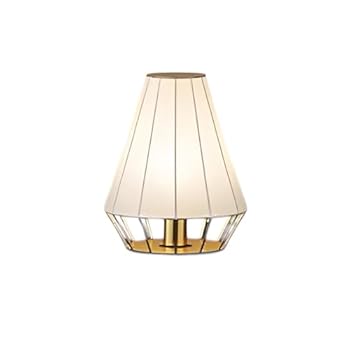 【中古】【未使用】大光電機 DAIKO LEDスタンドライト ランプ付 LED電球 4.2W（E17） 電球色 2700K 白熱灯60W相当 Ra83 金色塗装 和紙 DST-42272Y