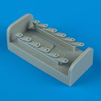 【中古】クイックブースト 48085 1/48 メッサーシュミット Bf109E 排気管（タミヤ用）