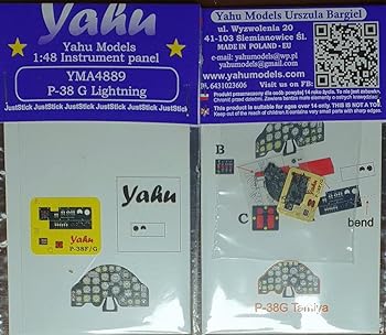 【中古】【未使用】ヤフーモデル YMA4889 1/48 P-38 G ライトニング 計器盤 (タミヤ用）