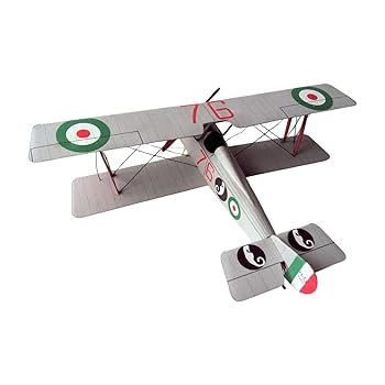 【中古】ｋｏｗａｋｕ 1:33 スケール飛行機キット、3D 戦闘機紙モデルキット、頭の体操パズル教育玩具、複葉機戦闘機 DIY 組み立ておもちゃ男の子子供