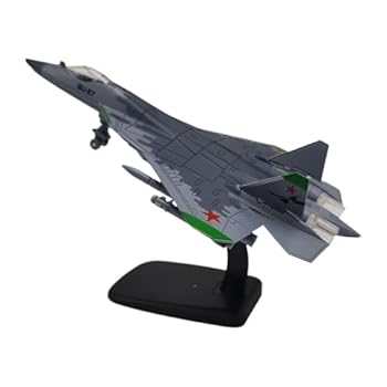 【中古】【未使用】rockible 1:72スケールの航空機モデル、ファイタージェットのディスプレイ用ベース付き, グレー