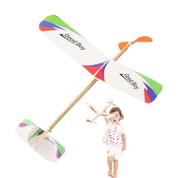【中古】【未使用】グライダープレーン | 学習用模型飛行機キット - 屋外教育学習アクティビティ 男の子 女の子 幼児 子供向け