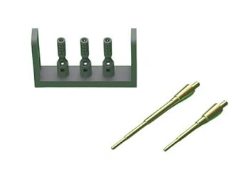 【中古】【未使用】MASTER AM-72-161 1/72 A-4 スカイホーク - コルト Mk12 20mm オートキャノン バレル