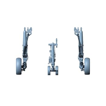 【中古】【未使用】YZ48270B 1/48モデルアップグレードパーツ アメリカ空軍 A-6イントルーダー着陸装置 トランペッター81708重力ホイール付き
