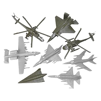 【中古】【未使用】GUOOL 8x 現実的な 4D DIY おもちゃ戦闘機の装飾ディスプレイ建物のパズルフィギュアモデル家の装飾品グッズお土産