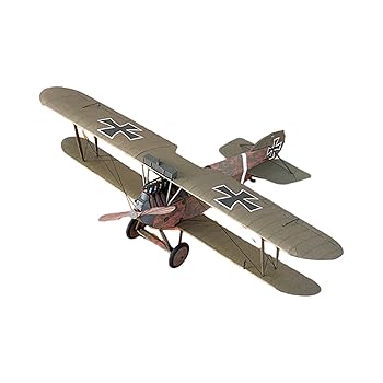 【中古】【未使用】1:33 ダイキャスト D II 戦闘機モデル DIY 飛行機キット、家庭用デスクトップ棚用