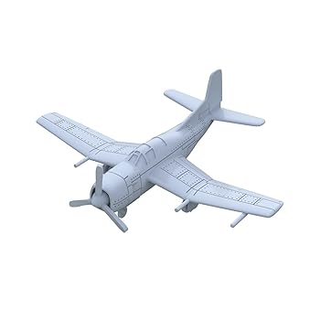 【中古】【未使用】MRY-SFW LYR700242 1/700 軍事モデルアメリカBTD-1デストロイヤー魚雷爆撃機 6個