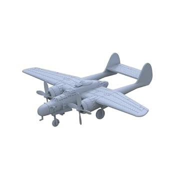 【中古】【未使用】LFR700232 1/700 ミリタリーモデルアメリカ空軍P-61A-11ブラックウィドウ戦闘機