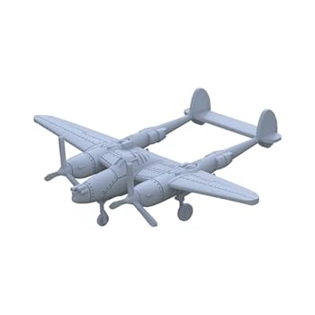 【中古】【未使用】LFR700235 1/700 ミリタリーモデルアメリカP-38 Eライトニングファイター