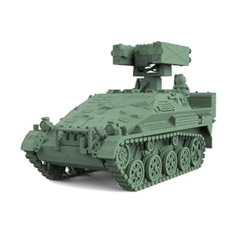 【中古】YY144779 1/144 ドイツ軍 ウィーゼル2 対空兵装運搬車 オゼロット ミリタリーモデル