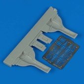 【中古】【未使用】クイックブースト 48174 1/48 F6F-3 ヘルキャット 主脚カバー（エデュアルド用）