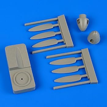 【中古】【未使用】クイックブースト 72439 1/72 ユンカース Ju88A-4/C-6 プロペラ&スピナー（レベル/ハセガワ用）