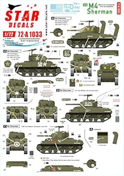 【中古】【未使用】スターデカール 72-A1033 1/72 アメリカ M4シャーマンD-デイ75周年スペシャル フランス ノルマンディー1944年