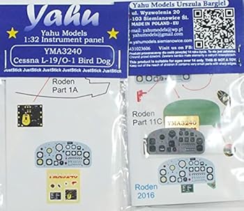 【中古】【未使用】ヤフーモデル YMA3240 1/32 L-19/O-1バードドッグ 計器盤 (ローデン用)