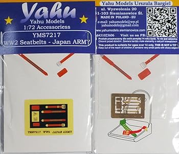 【中古】ヤフーモデル YMS7217 1/72 WW II シートベルト - 大日本帝国陸軍