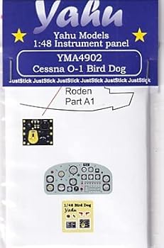 【中古】【未使用】ヤフーモデル YMA4902 1/48 セスナ L-19/O-1 バードドッグ 計器盤 （ローデン用）