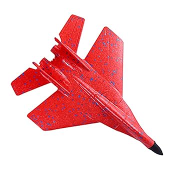 【中古】a aternee 誕生日プレゼントのための手動投擲飛行機グライダー飛行航空機, 赤