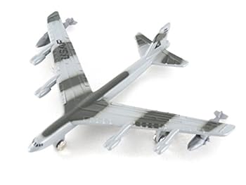 【中古】【未使用】B-52 ストラトフォートレス 飛行機 ダイキャスト （迷彩柄）【3.5インチ】
