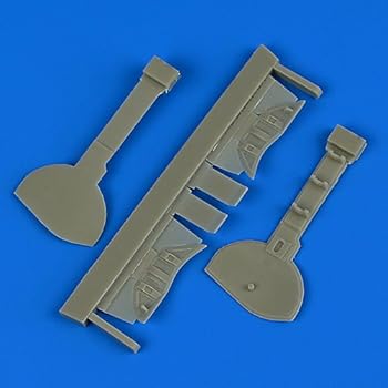 【中古】【未使用】クイックブースト 32196 1/32 三菱 零式艦上戦闘機 五二型 脚カバー（ハセガワ用）