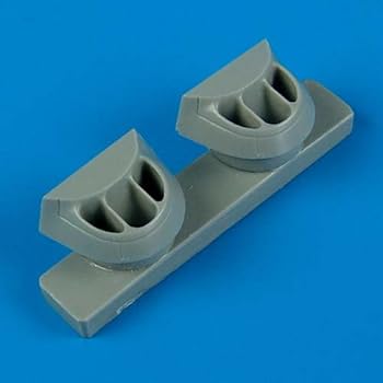 【中古】クイックブースト 72198 1/72 P-38J ライトニング 空気吸入口(アカデミー用)