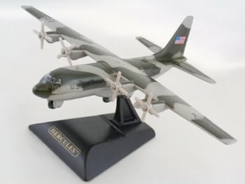 【中古】【未使用】C-130ハーキュリーズ（Ｃａｍｏｆｌａｇｅ） 飛行機 ダイキャスト 【6インチ】
