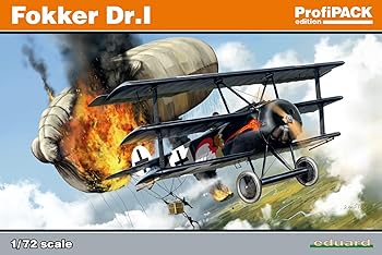 【中古】エデュアルド 1/72 プロフィパック フォッカーDr.I プラモデル EDU7039