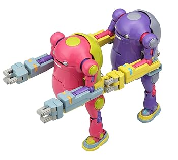 【中古】【未使用】ハセガワ クリエーターワークスシリーズ メカトロウィーゴ No.07 ぱわーあーむ ぱーぷる&ぴんく 1/35スケール プラモデル 64754